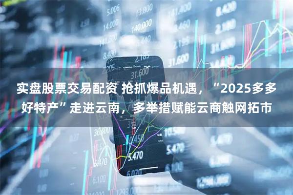 实盘股票交易配资 抢抓爆品机遇，“2025多多好特产”走进云南，多举措赋能云商触网拓市